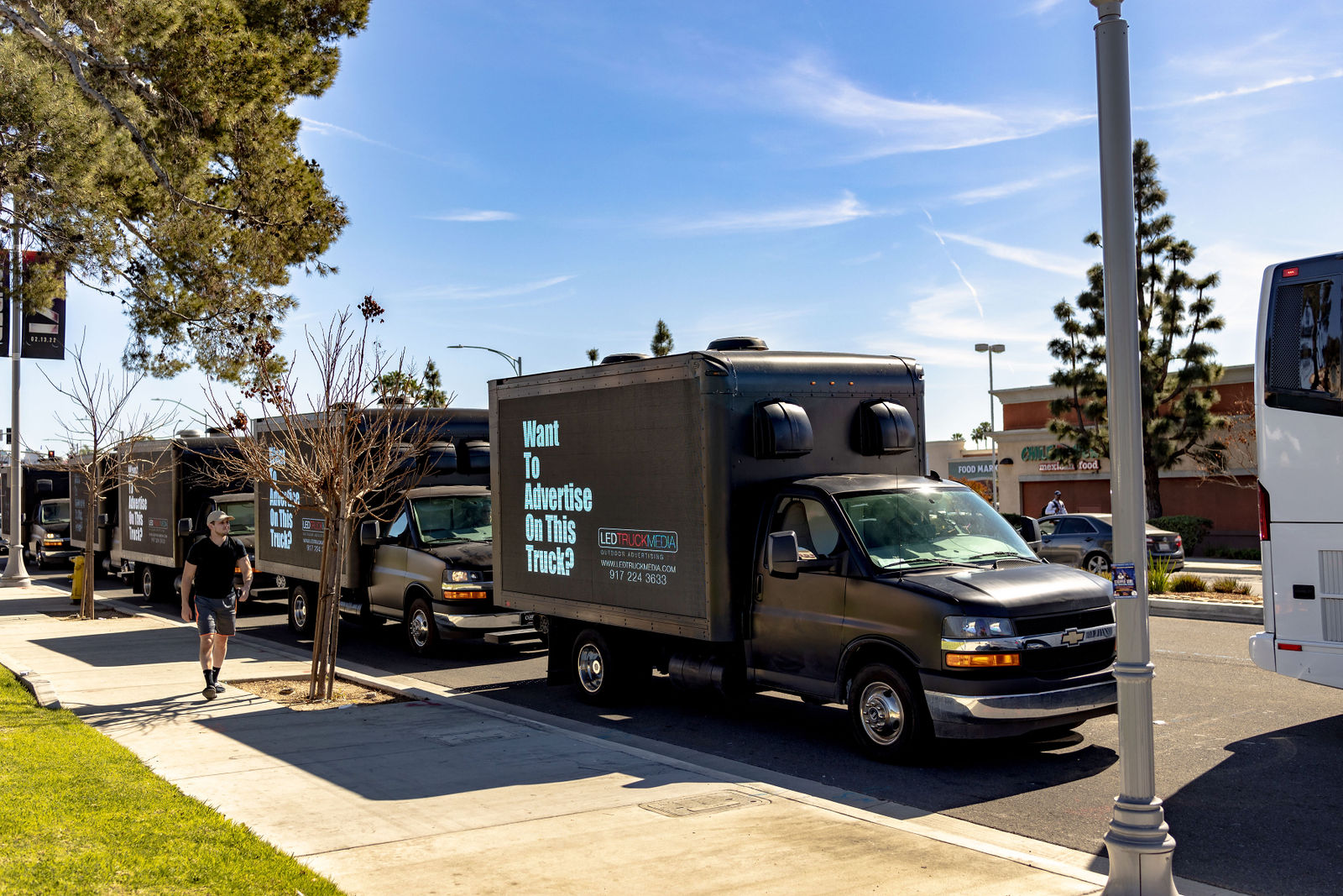 advertising truck